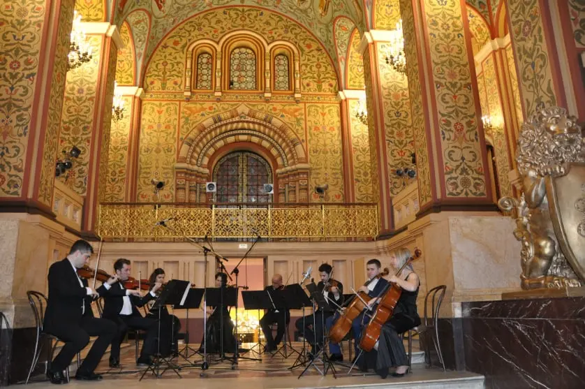 Musique del Tempo Quartet and  Akadem Quartet in concert at the State Historical Museum